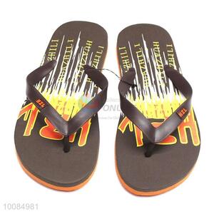 Manufacturer directed cheap EVA slipper men beach flip flops