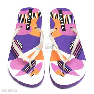 New design fashion EVA slippers flip flops for women