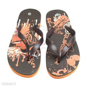 High quality gray beach men flip flops wholesale