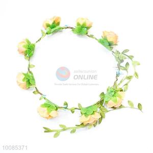 Headdress Flowers Headband For Girls