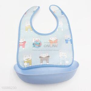 Low Price Customized Detachable Cute Design Soft Silicone Baby Bib