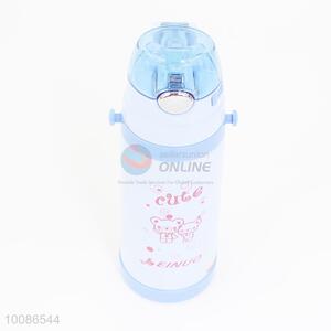 Wholesale blue children kettle with straw