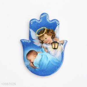 Angel Hand Shaped Ceramic Fridge Magnet