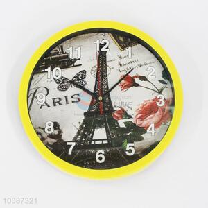 28*28cm round plastic wall clock