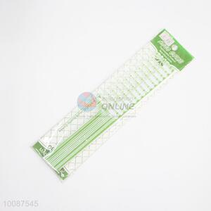 Delicate durable striped printing plastic comb