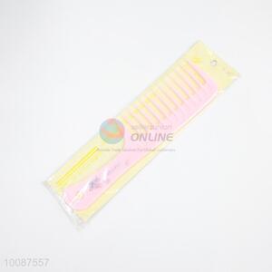 Made in China cute printed pink plastic combs