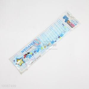 Good sale cute printed light blue plastic combs/hair combs