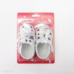Loving heart pattern newborn baby shoes