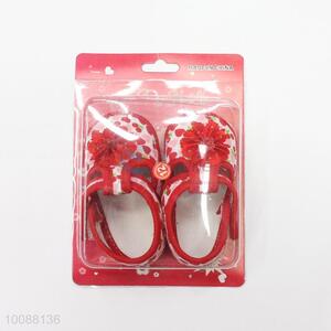 Newest polyester newborn baby shoes
