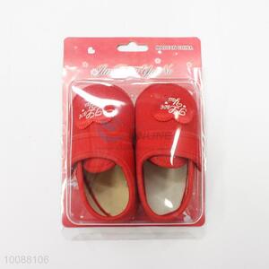 Loving heart newborn baby shoes with two colors to choose