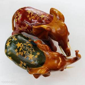 Factory direct crafts resin lucky elephant living room decoration