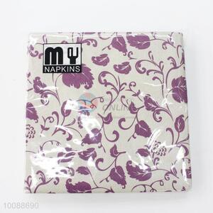 Fashion folding paper wedding paper napkin decorative paper napkins