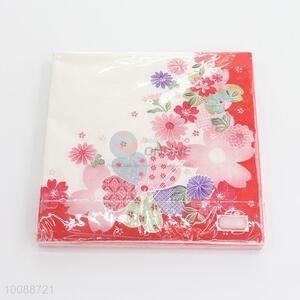 Economic printed folded paper napkin