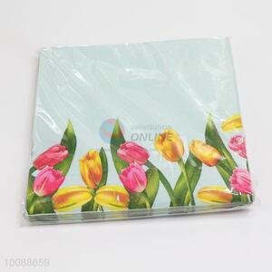 Tulip Printed Paper Napkin & Paper Serviette