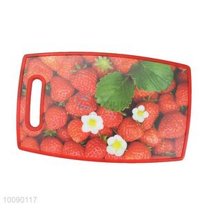 Top quality strawberry fruit kicthen cutting board