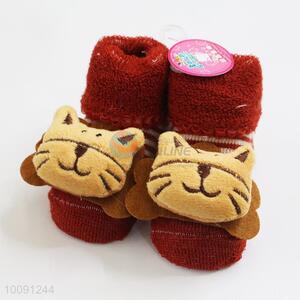 Tiger Anti Slip Cotton Baby Sock/ Soft Baby Socks