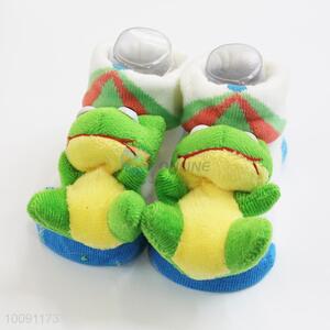 3D Frog Anti Slip Cotton Baby Sock/ Soft Baby Socks