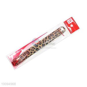 New Arrival Leopard Print Cosmetic Nail File/Buffer, Foam Beauty Tool
