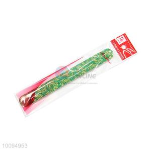 New Arrival Green&Golden Disposable Nail File, Foam Buffer for Ladies