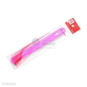 Hot Sale Rose Red Round End Thick Double Side Nail File