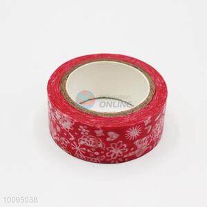 Red Flower Self Adhesive Trim Adhesive Tape for Decoration