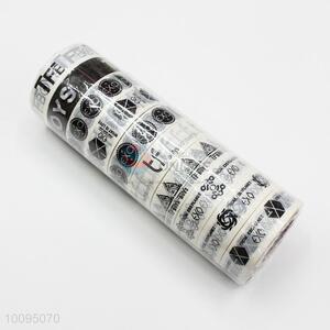 Black Pattern Self Adhesive Trim Adhesive Tape for Decoration