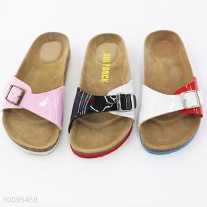 Fashion design patent PVC slippers