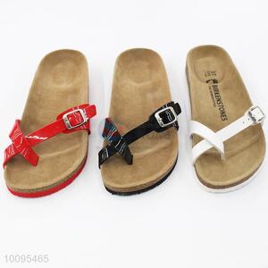 Good quality summer cross strap slippers