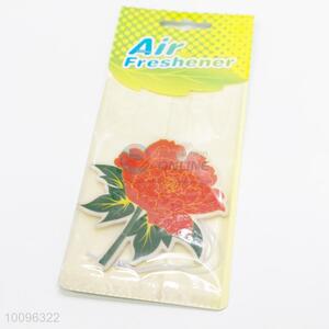 Wholesale red flower car air fresheners/air freshener for car