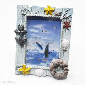 Mediterranean Style Resin Photo Frame for Home Decoration
