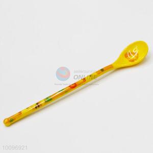 Yellow Cartoon Pattern Melamine Meal Spoon