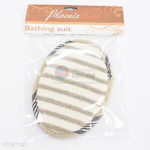 New oval bath sponge/bath ball