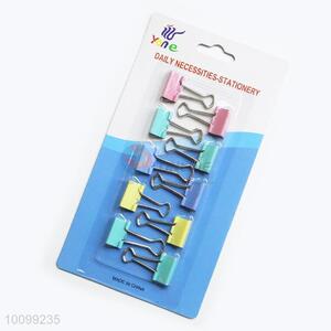 10pcs Colorful Binder Clips Set