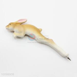 Latest Design HDPE Ball-point Pen in Rabbit Shape