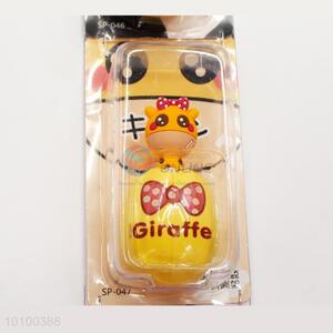 Yellow Giraffe Design <em>Toothbrush</em> <em>Holder</em>