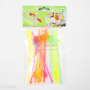 Wholesale Colorful Plastic Swizzle Stick