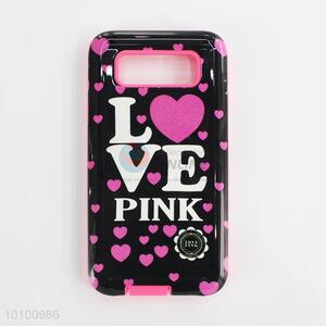 Black pink loving heart moblie <em>phone</em> <em>shell</em>/<em>phone</em> case
