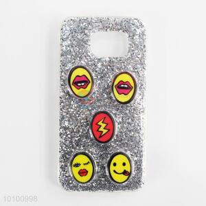 Cartoon design silver <em>phone</em> <em>shell</em>/<em>phone</em> case with soft edge