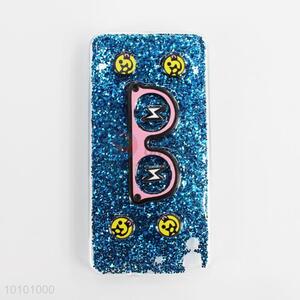 Blue glitter <em>phone</em> <em>shell</em>/<em>phone</em> case with soft edge