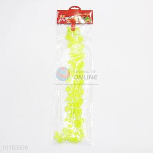 Wholesale yellow transparent Christmas beaded hang decoration