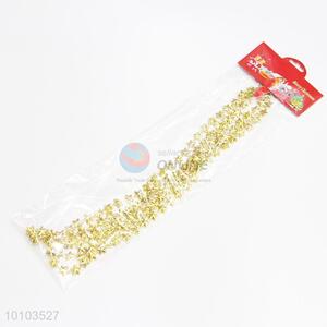 Facrtory direct gold star Christmas beaded hang decoration