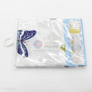 Butterfly Pattern WaterProof Bathroom Shower Curtains with Hooks