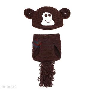 Cute Monkey Shape Baby Photography Costumes Props