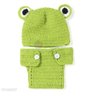 Cute Frog Shape Clothing Suit Baby Photography Props