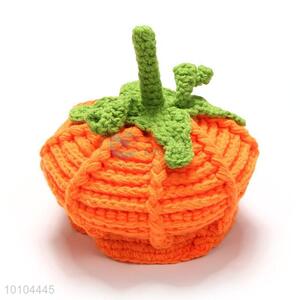 Pumpkin Shape Baby Hat For Photography Prop
