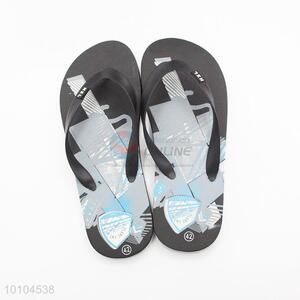 2016 eva fashional printed beach flip flop