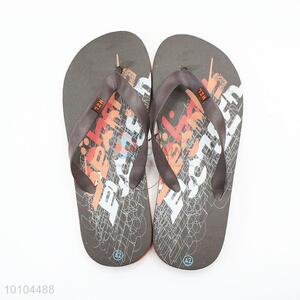 Low Price Printed Men PE Flip Flop Slippers