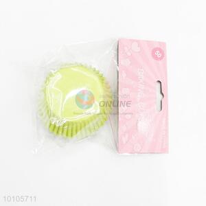 Solid color green muffin cup paper baking cups