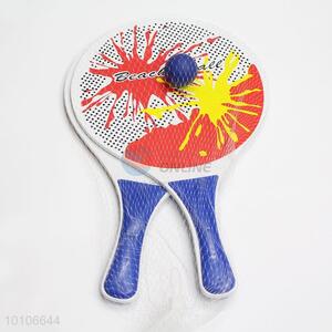 Fashion Style Beach Paddle, Beach Rackets, 2pcs Racket with 1 Ball