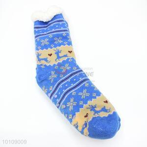 Men ankle blue socks for bulk wholesale
